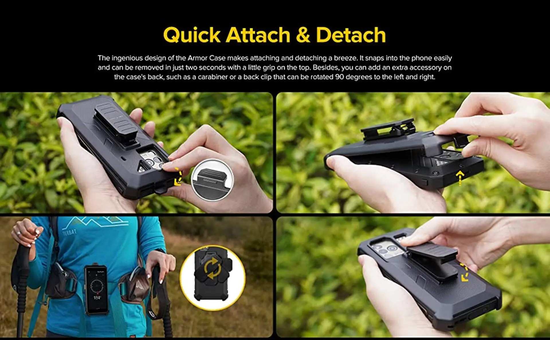 Ulefone Armor 18T Orijinal Lisanslı Koruma Kılıfı
