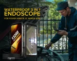 Ulefone Endoscope  IP67 Su Geçirmez 3'ü 1 Arada Endoskop, Yarı Sert Muayene Kamerası