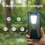 Unihertz Tank - 22000mAh Büyük Bataryalı 4G Dayanıklı Çok Yönlü Sağlam Dış Mekan Akıllı Telefon