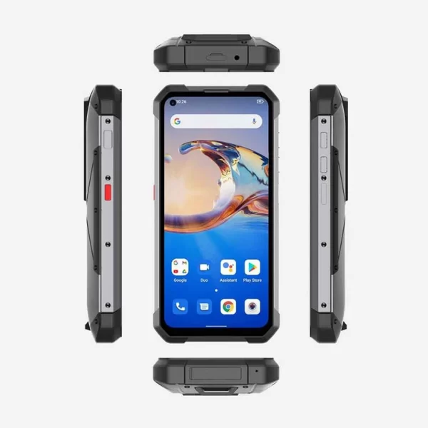 Unihertz Tank - 22000mAh Büyük Bataryalı 4G Dayanıklı Çok Yönlü Sağlam Dış Mekan Akıllı Telefon