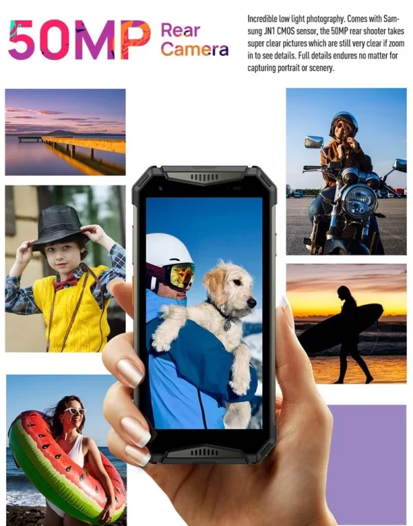 Ulefone Armor 20WT Zırhlı Telsiz Özellikli 10850mAh 17GB+256GB Android Telefon