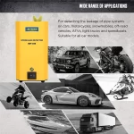 AUTOOL Otomotiv Duman Kaçak Dedektörü Evap Araba Boru Kaçak Test Cihazı Yakıt Kaçağı Bulucu Evrensel  Motosiklet/Araba/Kamyon