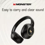 MONSTER XKH01 Bluetooth Kulaklık 5.3 Katlanabilir Kulaklık spor Fone Bluetooth Oyun kulaklıkları