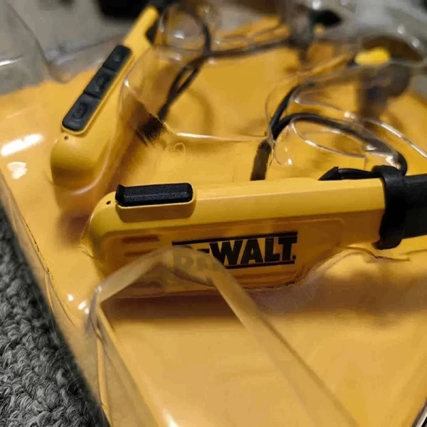 DEWALT Jobsite Pro kablosuz Bluetooth kulaklık Kristal Netliğinde Aramalar için Dahili Mikrofonlu