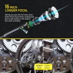 Çift Lensli Endoskop Kamera 15 Metre kablo Uzunluğu 180 Derece Dönebilen Lense sahip