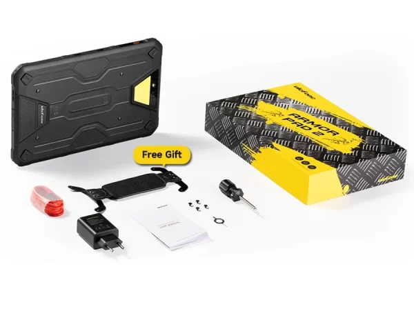 Ulefone Armor Pad 2 Sağlam Tablet , 11 "2K, 18600 mAh ,IP68/IP69K Android 13 NFC GPS 4G Tablet Endüstriyel Tablet