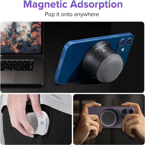 Ulefone uMagnet Sound Duo Ulefone Manyetik Hoparlör Bluetooth Hoparlör Desteği