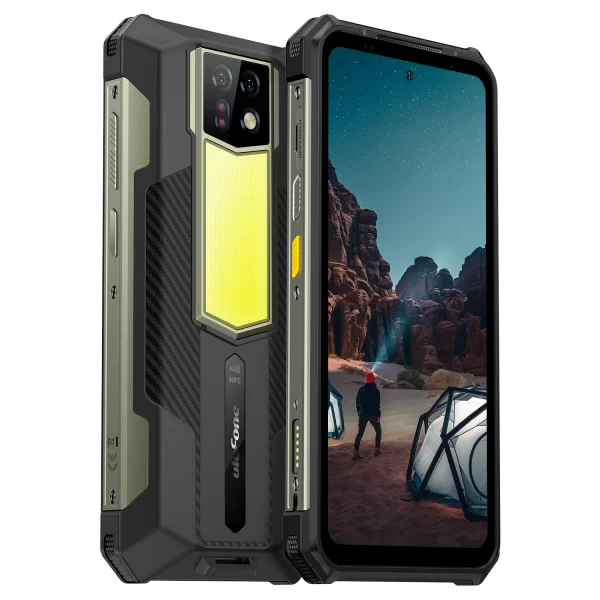 Ulefone Armor 24 22000mAh Mega Batarya Kamp Işığı, 24GB RAM +256GB ROM, 6.78 İnch Gece Görüş Kamerası