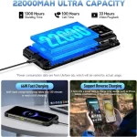 Ulefone Armor 24 22000mAh Mega Batarya Kamp Işığı, 24GB RAM +256GB ROM, 6.78 İnch Gece Görüş Kamerası