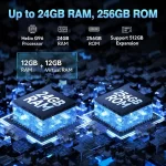 Ulefone Armor 24 22000mAh Mega Batarya Kamp Işığı, 24GB RAM +256GB ROM, 6.78 İnch Gece Görüş Kamerası