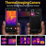 Ulefone Power Armor 18T Ultra 5G Zırhlı Telefon Termal Görüntü Kamerası 24 GB(12+12)+512 GB MTK Dimensity 7050 108 MP Kamera