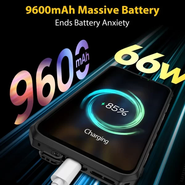 Ulefone Power Armor 18T Ultra 5G Zırhlı Telefon Termal Görüntü Kamerası 24 GB(12+12)+512 GB MTK Dimensity 7050 108 MP Kamera