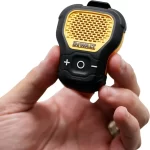 DEWALT-190 1148 DW2 Giyilebilir Bluetooth Hoparlör — Manyetik Klipsli Kablosuz Şantiye Pro Suya Dayanıklı