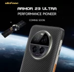 Ulefone Armor 23 Ultra İki Yönlü Uydu Mesajlaşma 5280mAh Pil MediaTek Dimensity 8020 12GB+512GB