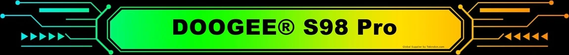 DOOGEE S98 Pro 8+256GB Geliştirilmiş Termal Kameralı Zırhlı Akıllı Telefon