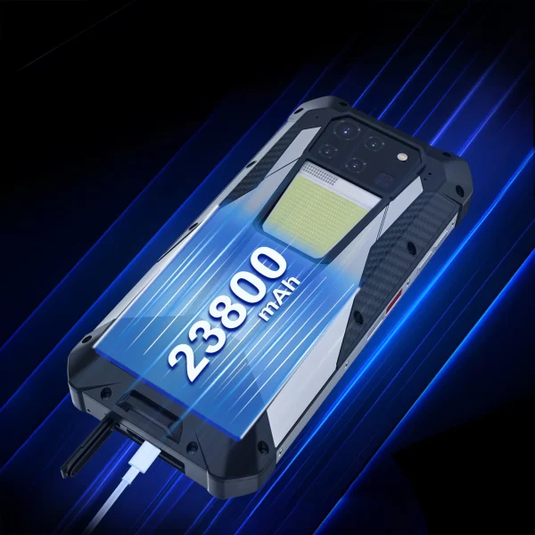 TANK 3 - 23800mAh Büyük Batarya 5G Sağlam Akıllı Telefon 32GB RAM 16GB +16GB