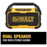 DEWALT DCR010 20V MAX Bluetooth Hoparlör Şantiyeler için Dayanıklı Hoparlör