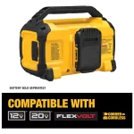 DEWALT DCR010 20V MAX Bluetooth Hoparlör Şantiyeler için Dayanıklı Hoparlör