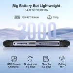 DOOGEE Smini mini Rugged Smartphone 15GB+256GB/ 2TB TF ve amp; Helio G99 İşlemci
