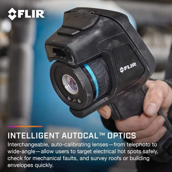 FLİR E96 42° Lensli Gelişmiş Termal Görüntüleme Kamerası, 640x480, -20°C ila +1500°C