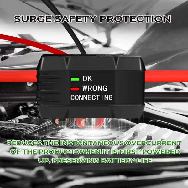 Koruyuculu Profesyonel Takviye Kabloları 6 Ölçer 4 Metre 6AWG