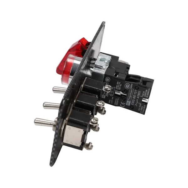 DC 12 V Kontak Anahtarı Paneli 5 in 1 Araba Motoru Çalıştırma Düğmesi