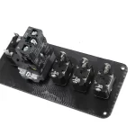 DC 12 V Kontak Anahtarı Paneli 5 in 1 Araba Motoru Çalıştırma Düğmesi