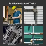 Endoskop Kamera İki Yönlü Eklemli Borescope, 6,5 mm Minik Artikülasyonlu Yılan Kamera