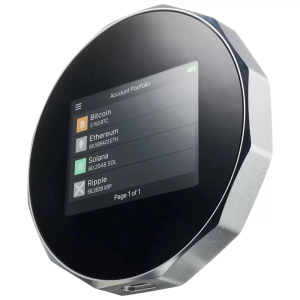 Bluetooth ve NFT Desteği ile En Güvenli Kripto Donanım Cüzdanı