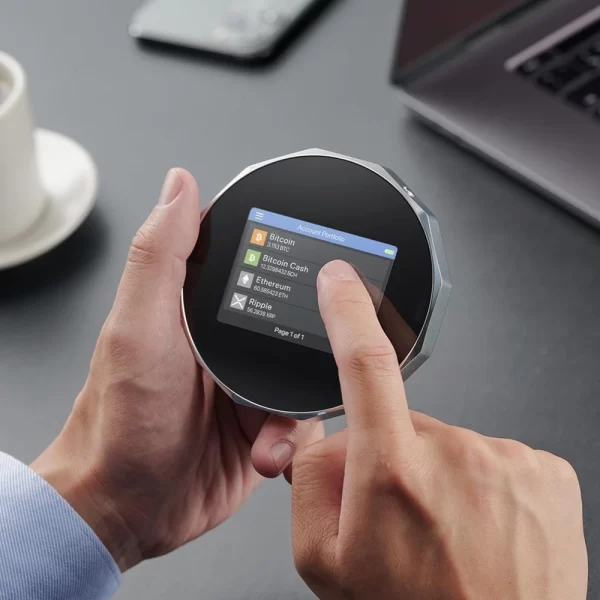 Bluetooth ve NFT Desteği ile En Güvenli Kripto Donanım Cüzdanı