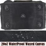 Kanvas 30 Cepli 14 İnç Mumlu Kanvas alet çantaları Ağır Hizmet tipi