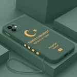Türkiye Pasaport Kapaklı Özel Silikon Telefon Kılıfı