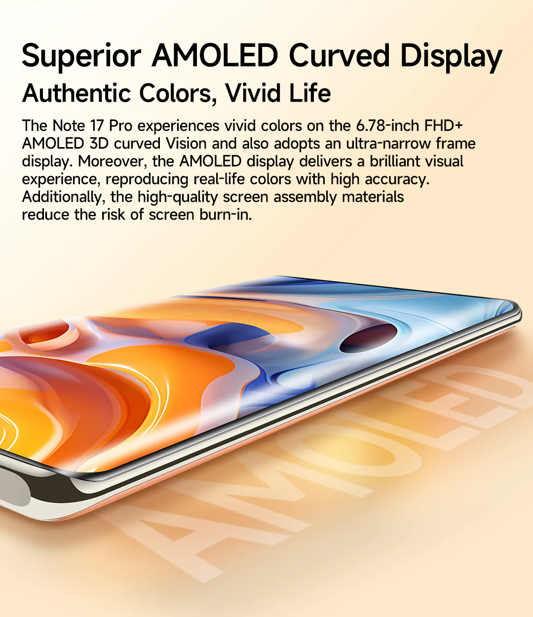 Ulefone Note 17 Pro 6,78" AMOLED Ekran 108 MP Kamera ekran içi parmak izi Android 13