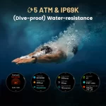 KOSPET TANK T3 Akıllı Saat 15 ABD MIL-STD-810H Sertifikalı
