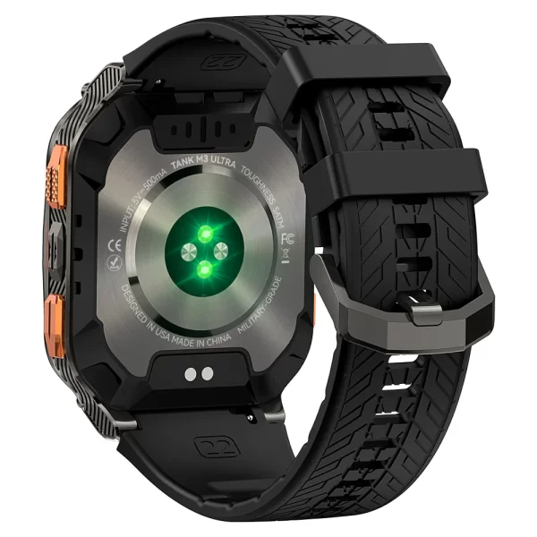 KOSPET TANK M3 Ultra Akıllı Saat Dahili Pusula ve Barometrik Altimetre