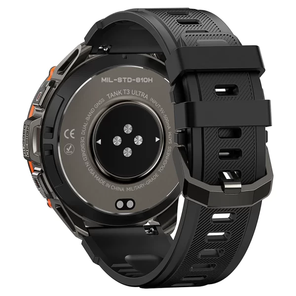 KOSPET TANK T3 Ultra Akıllı Saat Çift Bantlı 6 Uydu Konumlandırma Sistemli