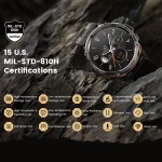 KOSPET TANK T3 Ultra Akıllı Saat Çift Bantlı 6 Uydu Konumlandırma Sistemli