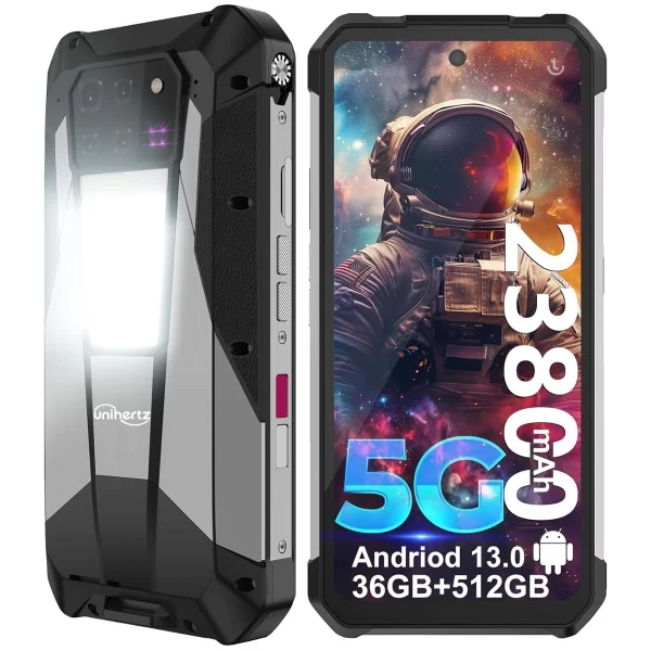 TANK 3 Pro 8849 – Geliştirilmiş 5G 23800mAh 200MP DLP Projeksiyonlu Sağlam Telefon