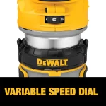 DEWALT 20V Max XR Kablosuz Yönlendirici, Fırçasız Motor (Batar yok)