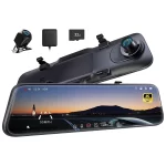P12 Pro 4K Ayna Araç Kamerası, 12'' Dikiz Aynası Kamerası, ADAS ve BSD