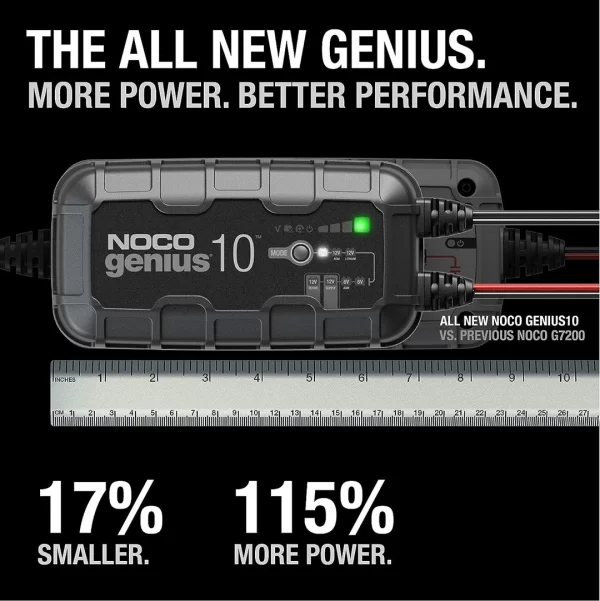 NOCO GENIUS10, 10A Akıllı Araç Akü Şarj Cihazı, 6V ve 12V