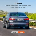 70mai S500 Dikiz Aynası Kamera Dokunmatik Ekranlı Süper Kapasitörlü