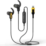 DEWALT Kablolu Kulaklık iOS iPhone Uyumlu Apple Tarafından Sertifikalandırılmıştır