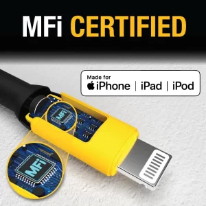 DEWALT Kablolu Kulaklık iOS iPhone Uyumlu Apple Tarafından Sertifikalandırılmıştır