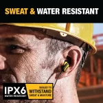 DEWALT Kablolu Kulaklık iOS iPhone Uyumlu Apple Tarafından Sertifikalandırılmıştır