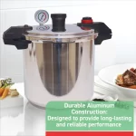 T-fal Alüminyum Düdüklü Tencere 22 Quart, 3 PSI