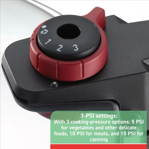 T-fal Alüminyum Düdüklü Tencere 22 Quart, 3 PSI