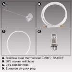 Radyatör Basınç Test Cihazı Soğutma Suyu Vakum Dolum Kiti