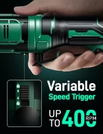 KIMO 20V Akülü Cırcır Anahtarı 3/8 Set 74 Ft-lbs 400 RPM Elektrikli Cırcır Anahtarı