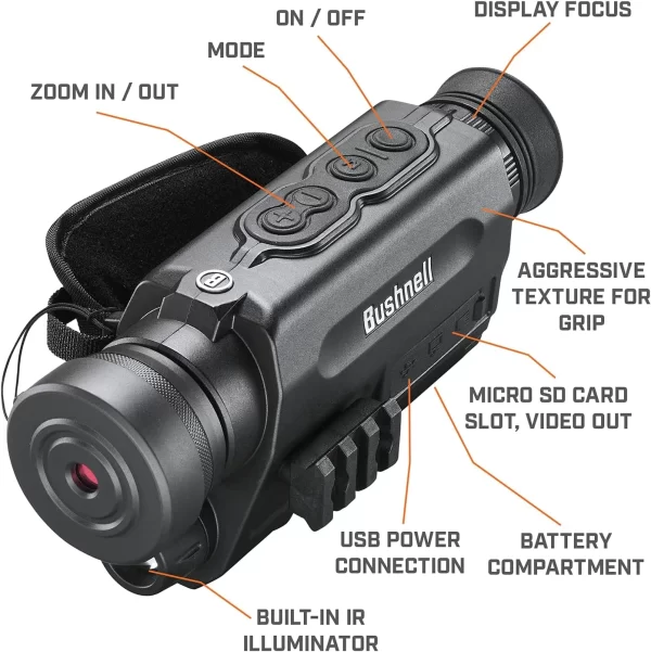 Bushnell EX650 Dijital Equinox X650 Gece Görüş Monoküler Dürbün